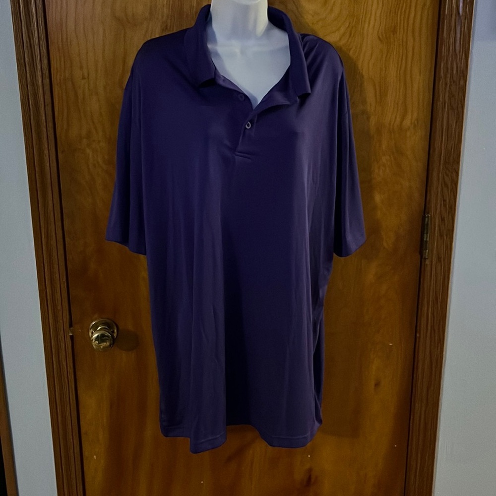 Purple polo shirt 3X